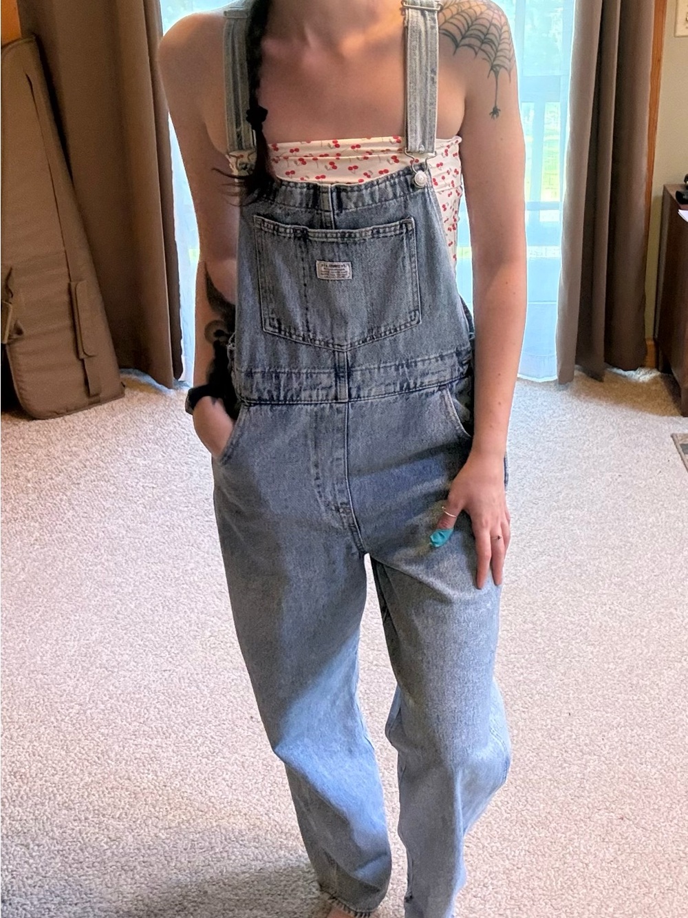 Levi's Blue Jean Denim Overalls